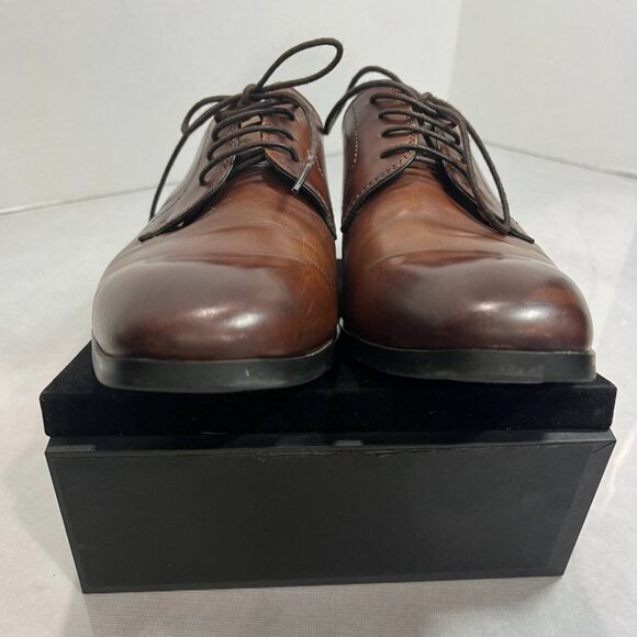 Steve Madden Parsens Oxford Dress Shoes Brown Leather Men’s 8 main image 9